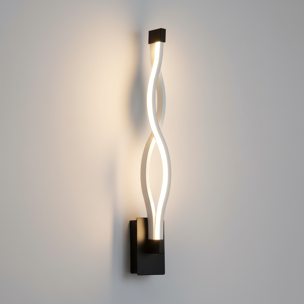 Nyra — Twisted LED Wall Sconce