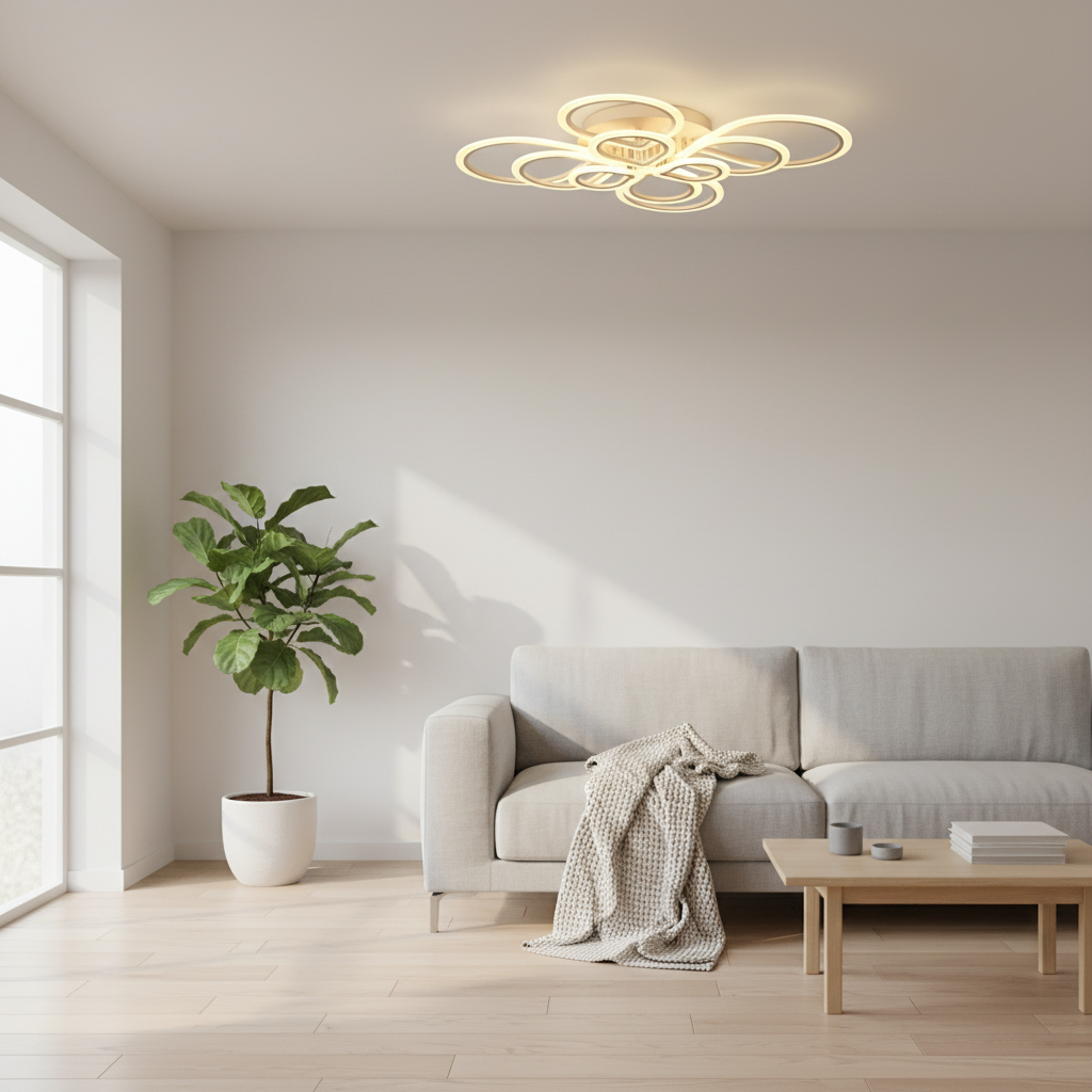 Astraea — Floral Loop LED Ceiling Light