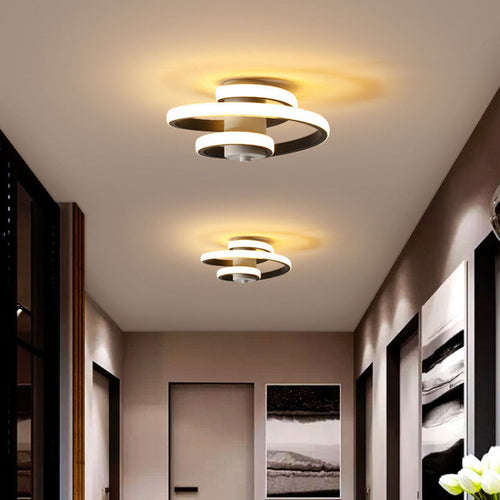 Vesper — Modern Spiral LED Ceiling Light
