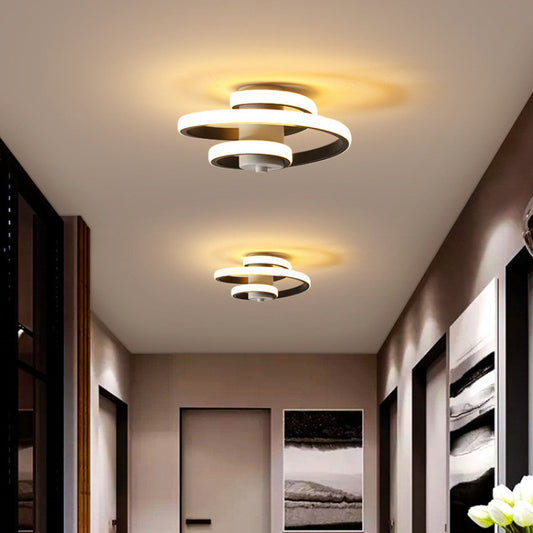 Vesper — Modern Spiral LED Ceiling Light