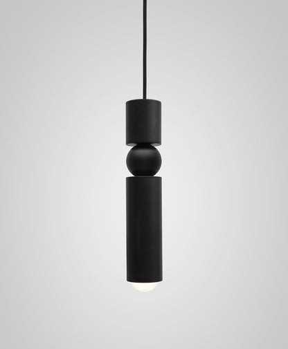 Vespera — Brass Column Pendant Light