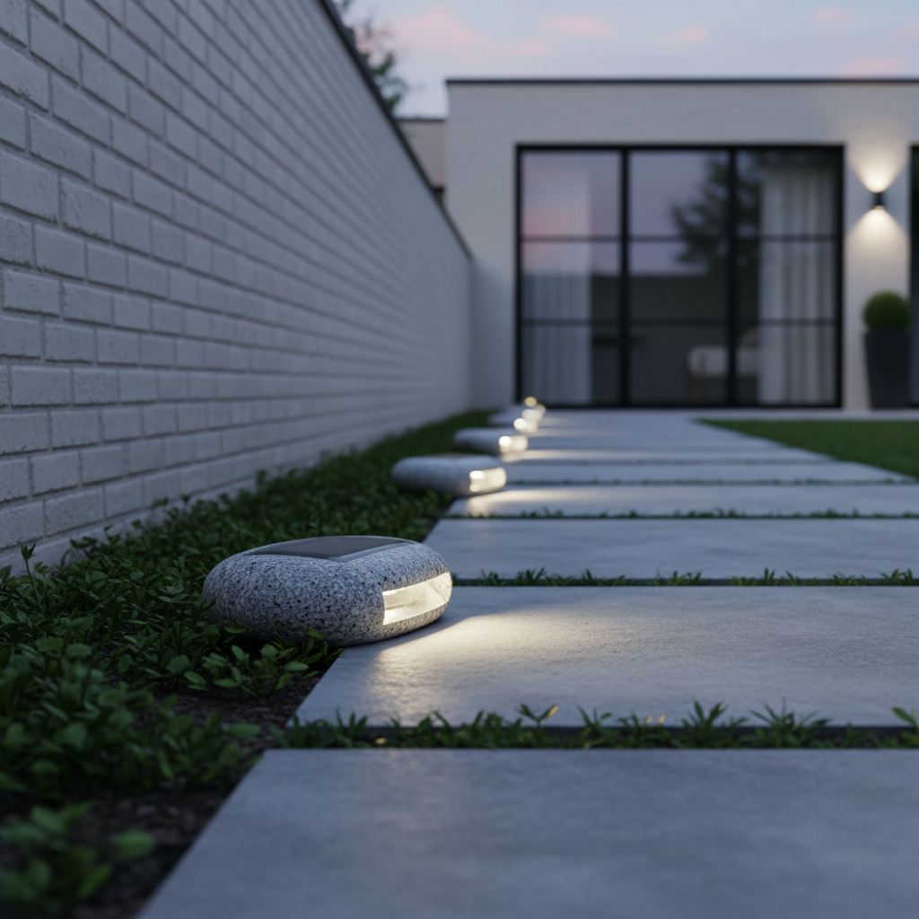 Cira — Solar Pathway Stone Light