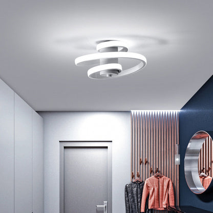 Vesper — Modern Spiral LED Ceiling Light