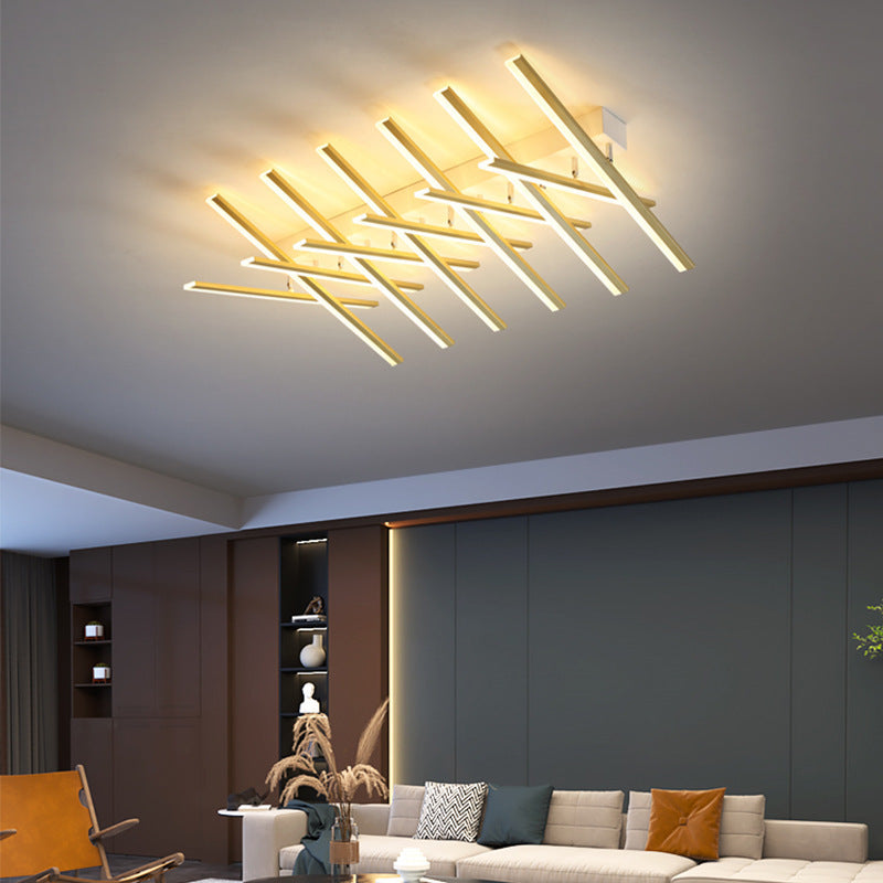 Aetheris — Fanned Linear LED Ceiling Light