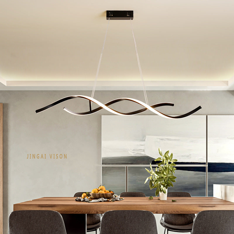 Meridian — Wave LED Dining Pendant