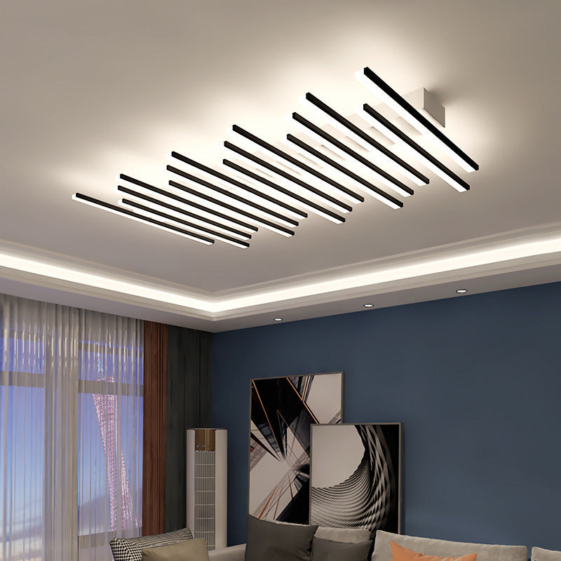 Aetheris — Fanned Linear LED Ceiling Light