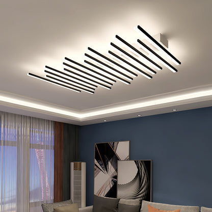 Aetheris — Fanned Linear LED Ceiling Light