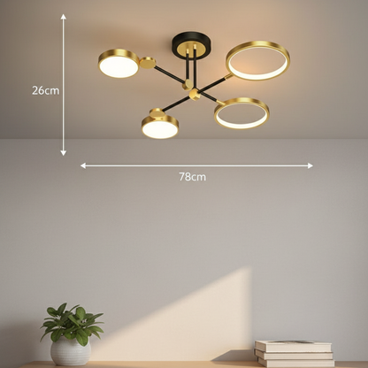 Astra — Modern Ring Chandelier