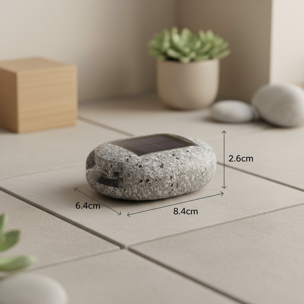 Cira — Solar Pathway Stone Light