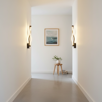 Nyra — Twisted LED Wall Sconce