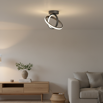 Polaris — Sculpted Geometric Ceiling Light