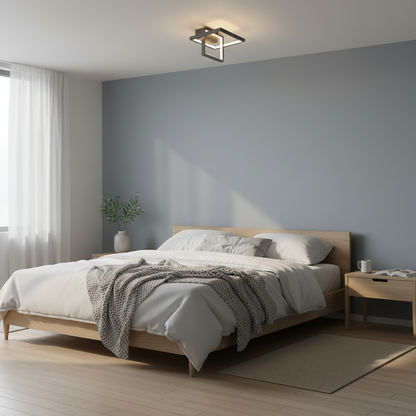 Polaris — Sculpted Geometric Ceiling Light