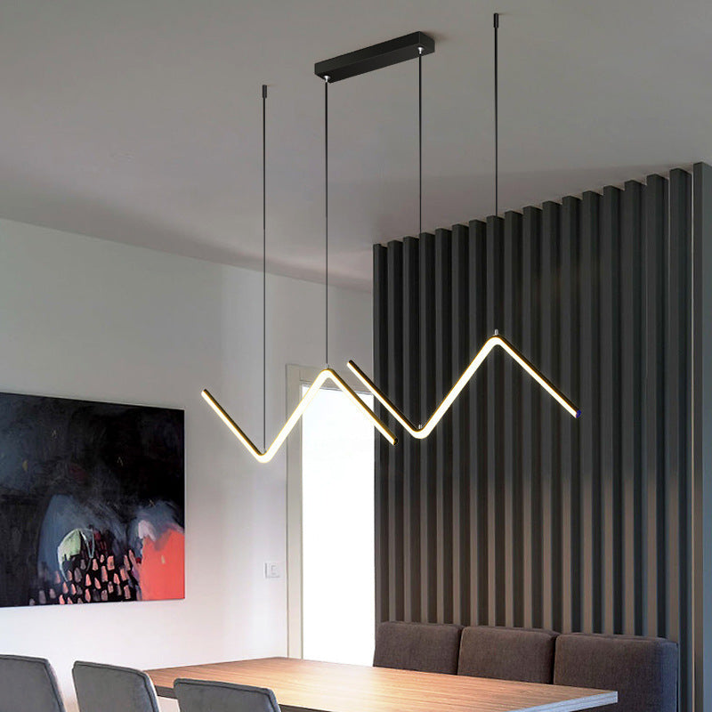 Ionis — Zigzag Linear Pendant Light