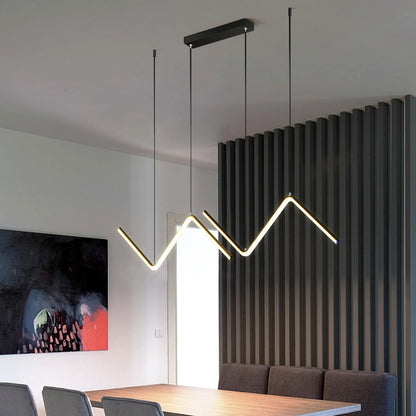 Ionis — Zigzag Linear Pendant Light