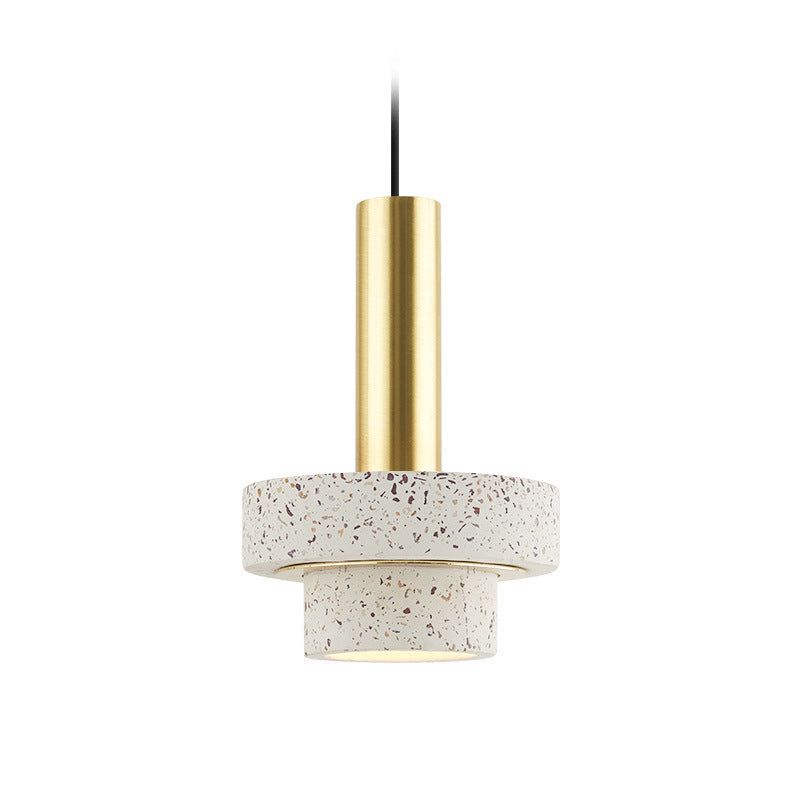 Aether — Marble & Brass Pendant Light