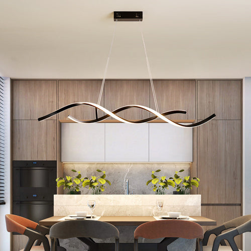 Meridian — Wave LED Dining Pendant