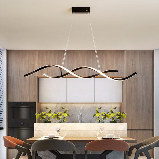 Meridian — Wave LED Dining Pendant