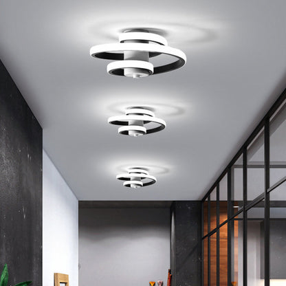 Vesper — Modern Spiral LED Ceiling Light