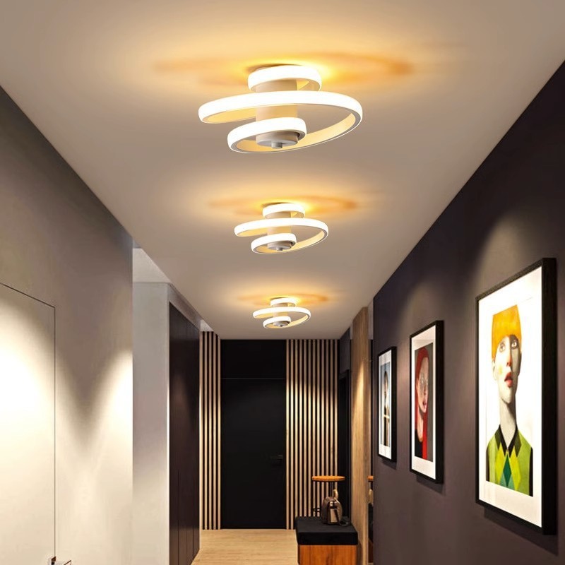 Vesper — Modern Spiral LED Ceiling Light
